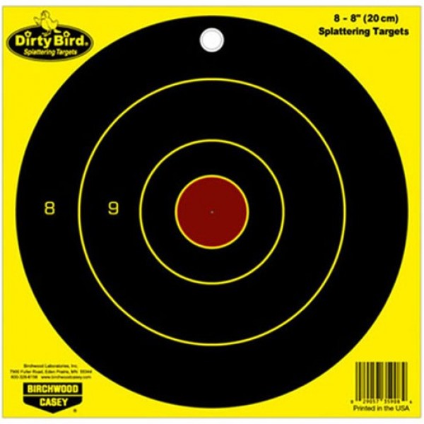 Κίτρινος στόχος Dirty Bird® Bull’s Eye κυκλικός διαμ. 15 cm, Συσκ. 16 τεμ.	