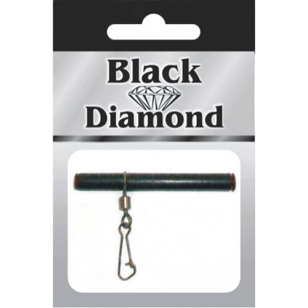 Μαύρο, Φακ. 6 τεμ.LONG CYLINDER + ROLLING SNAP Black Diamond