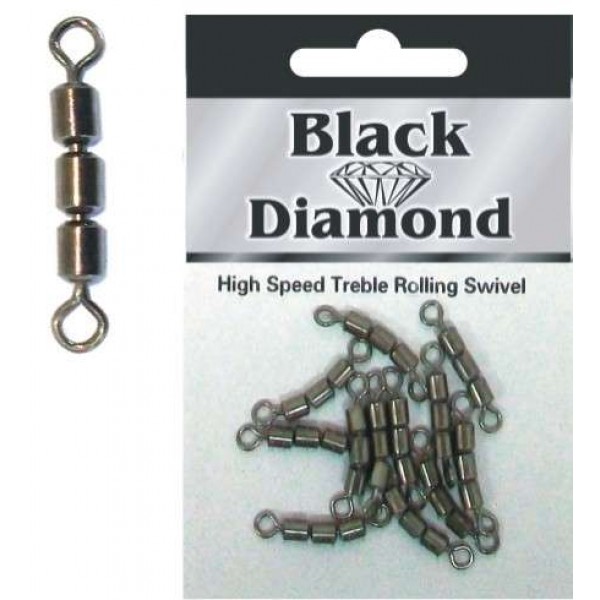 Μαύρο, Φακ. 12 τεμ. TREBLE HIGH SPEED Black Diamond
